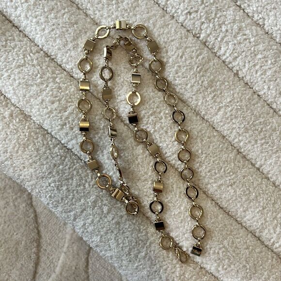 Fossil Gold Metal Chain Belt Size Medium / Large - Picture 4 of 5